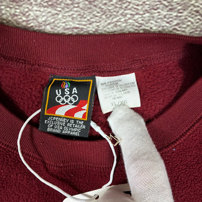 USA Team Mens Vintage Fleece Sweatshirt Size M