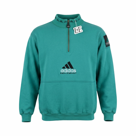 Vintage Men’s 90s  Adidas Equipment Blue Sweatshirt Size  M