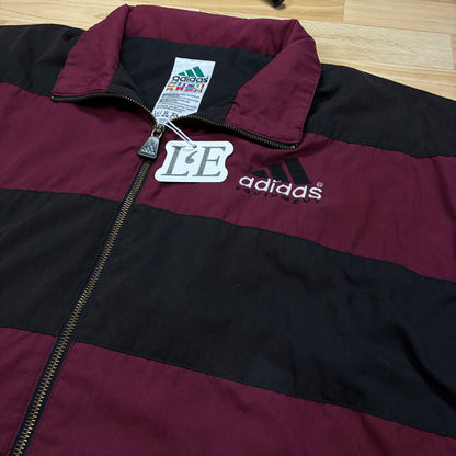 Mens Vintage 90s Adidas Equipment EQT Light Windbreaker Track Jacket Size M