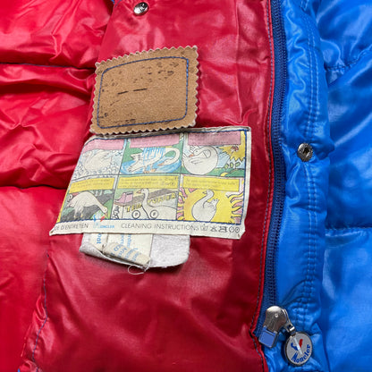Moncler Grenoble 80er Daunenjacke Größe M