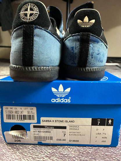 Stone Island x Adidas Samba Größe UK7