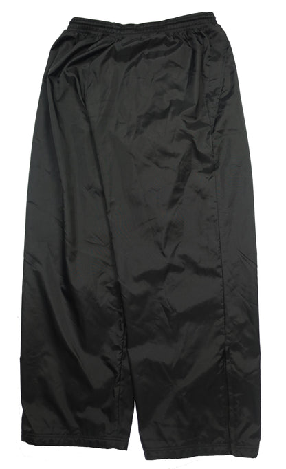 Nike black trackpants back view
