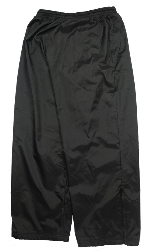Nike black trackpants back view