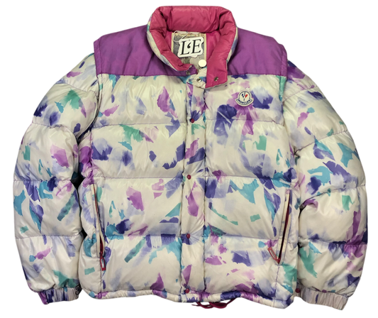 Moncler Grenoble 1980s puffer back view