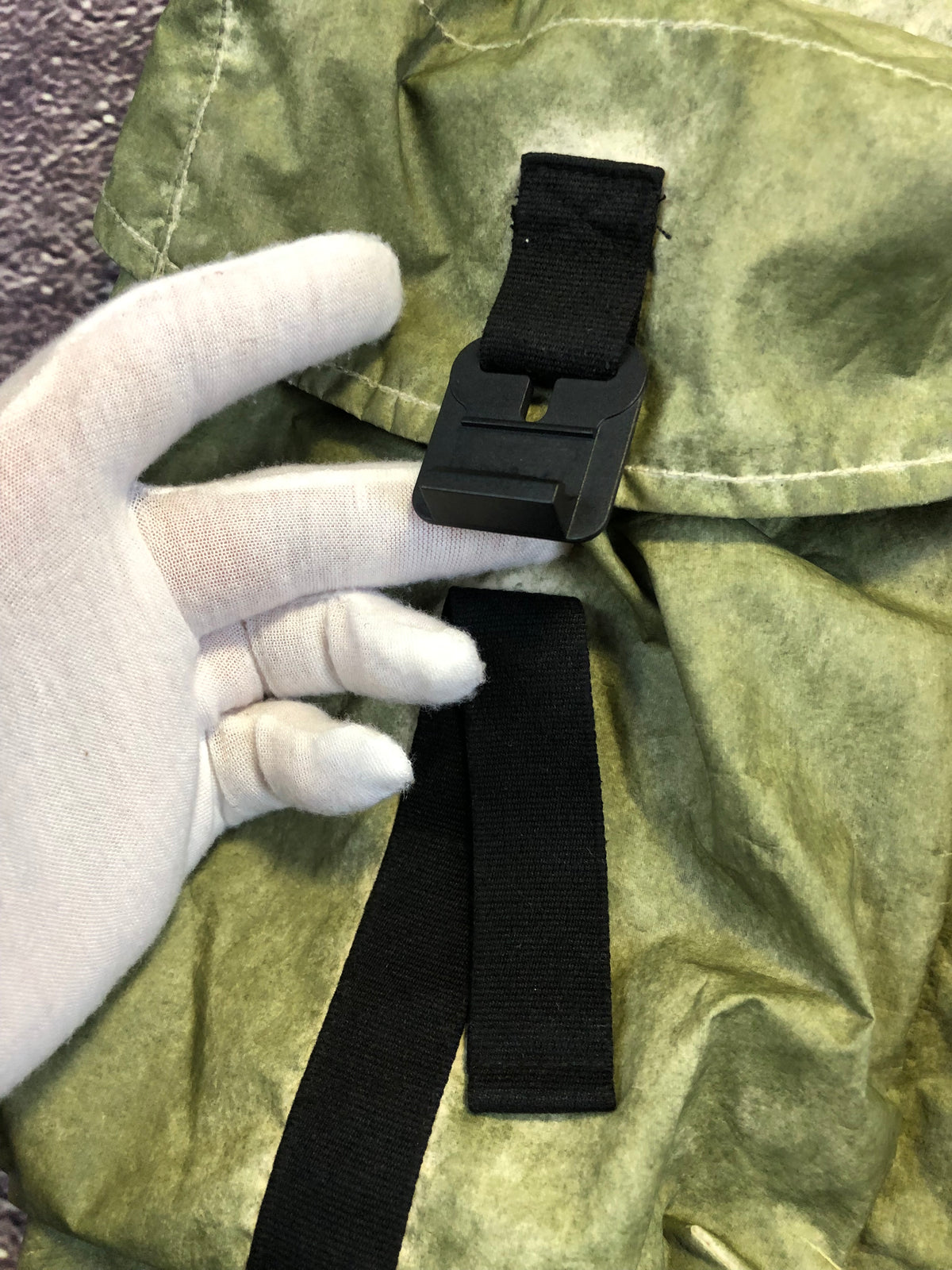 Stone Island Membrana pants size tag
