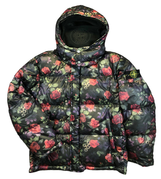 Stone Island x Supreme puffer jacket SS 2016 — front view, Mens M