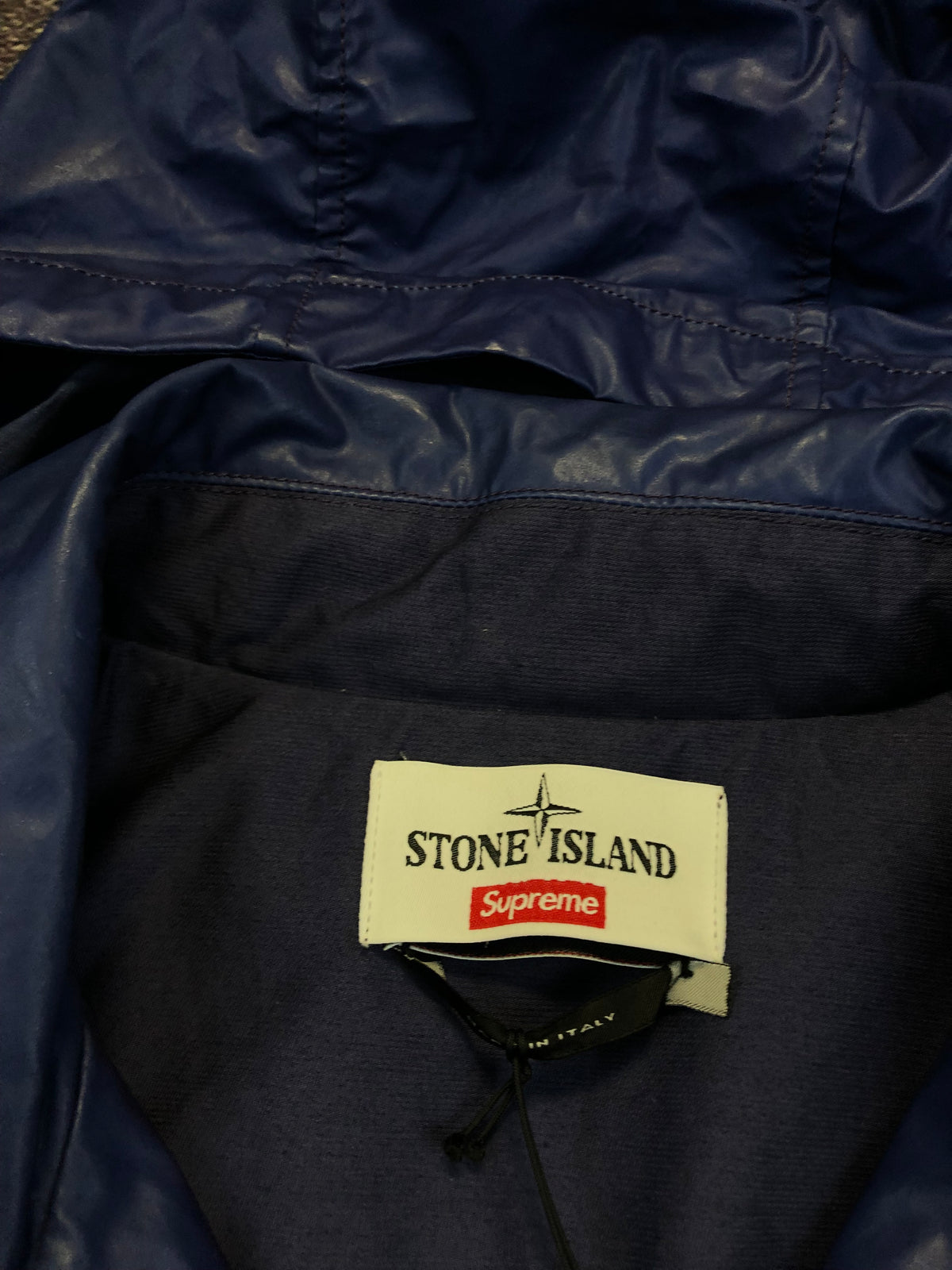 Stone Island x Supreme inner lining