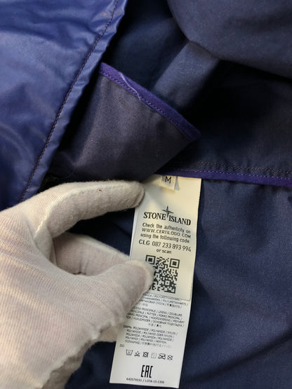 Stone Island x Supreme heat reactive size tag