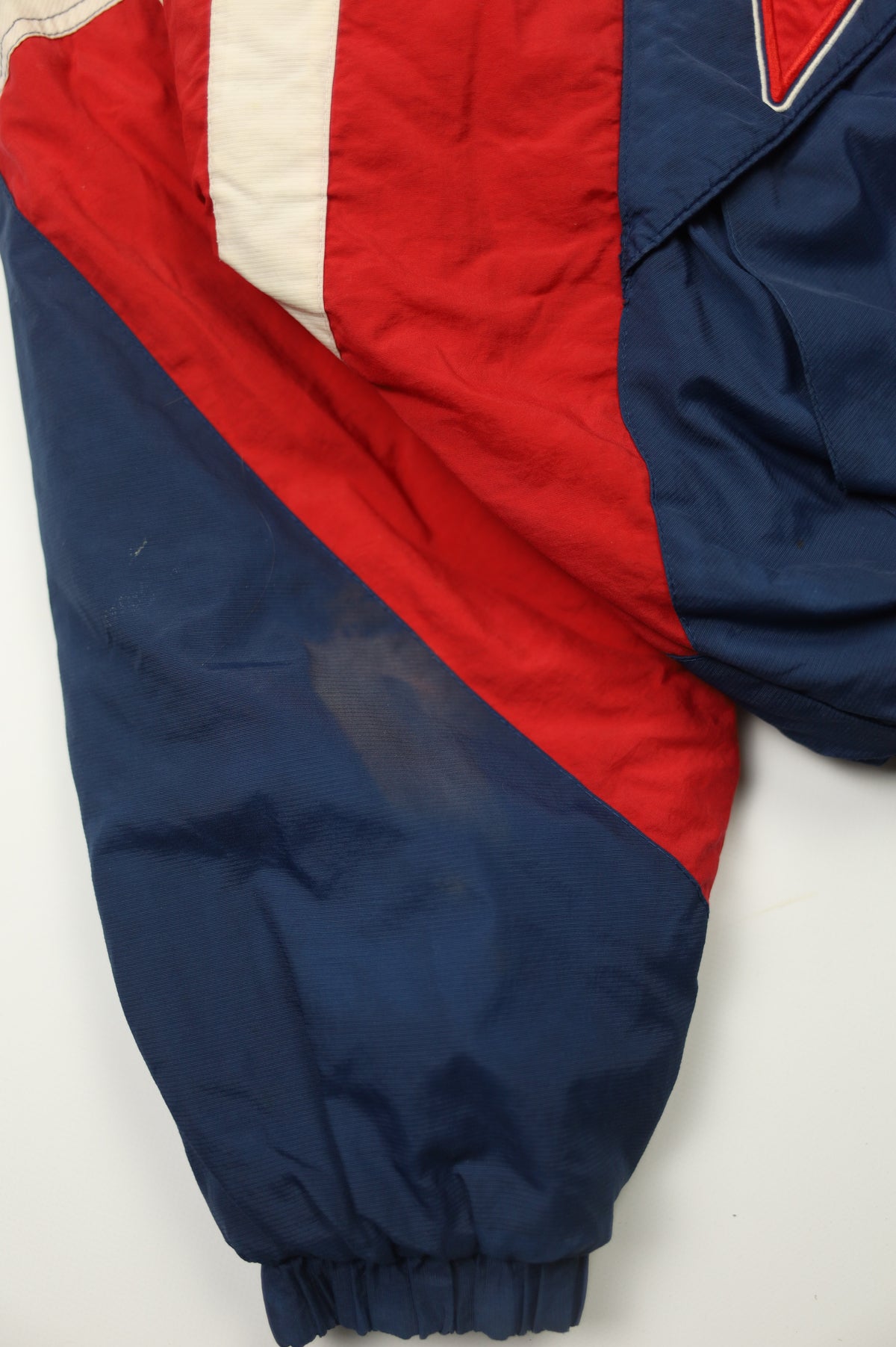 Vintage Starter Olympics jacket — defect detail (please review)
