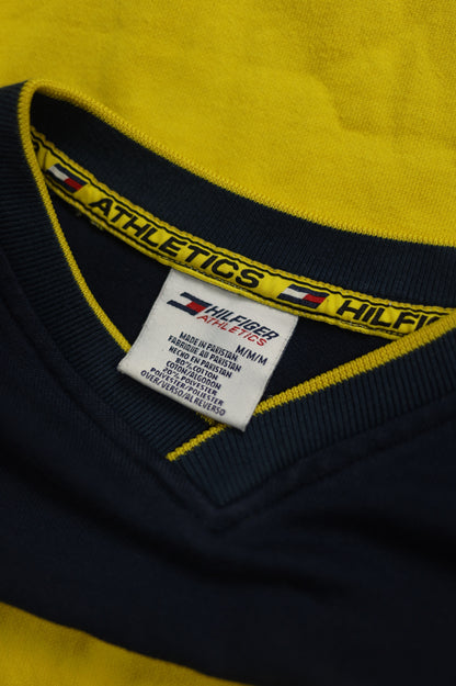 Tommy Hilfiger yellow sweatshirt size tag