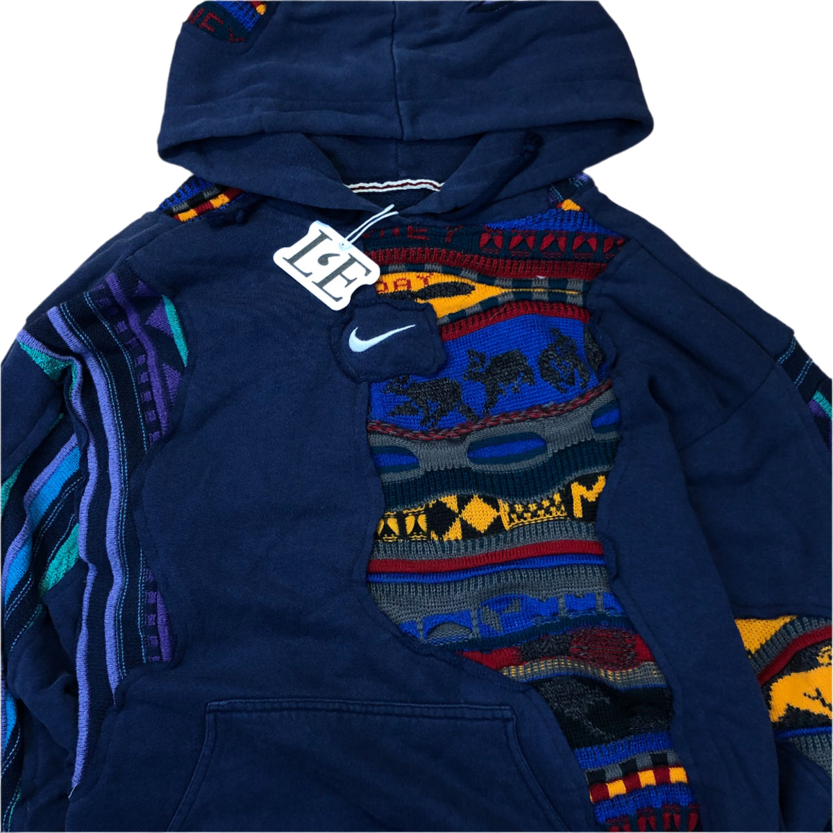 Upcycled COOGI panel detail No. 3