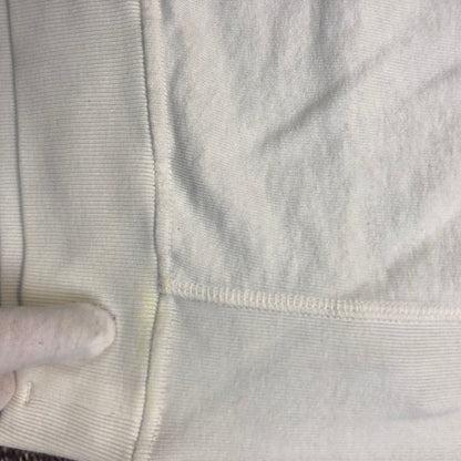 Stone Island white sweatshirt size tag
