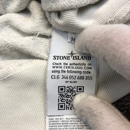 Stone Island white sweatshirt CLG tag