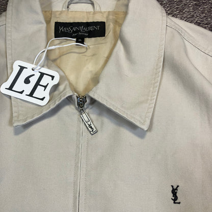 Yves Saint Laurent logo detail