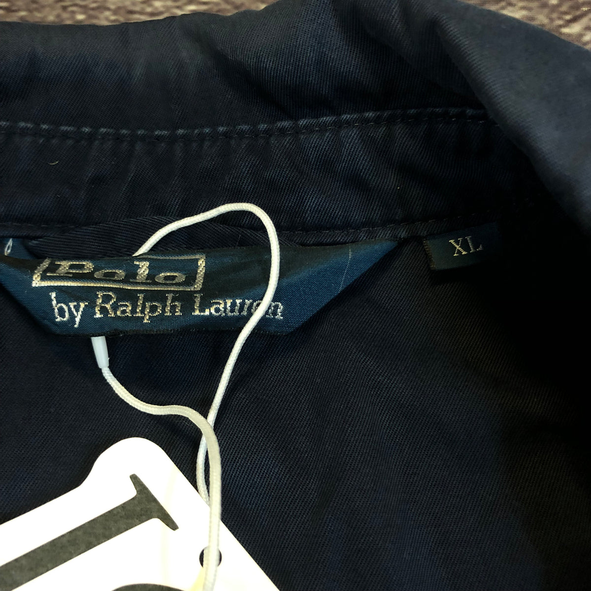 Polo Ralph Lauren pony logo detail