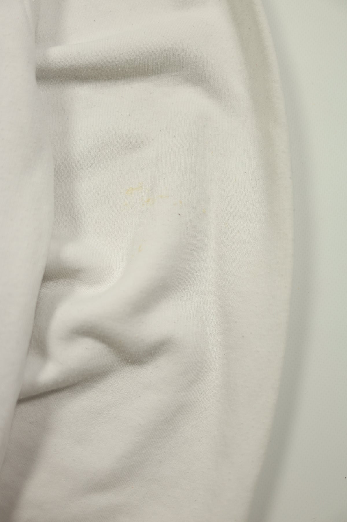 Vintage Nike hoodie defect close-up — please review