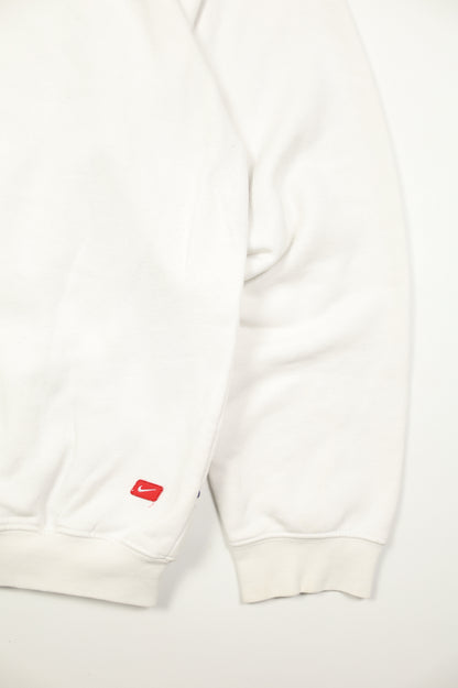 Nike white hoodie additional view