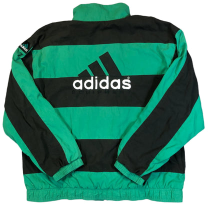 Vintage Adidas Equipment 1999 light padded jacket — front view, Mens L