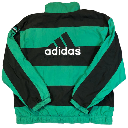Vintage Adidas Equipment 1999 light padded jacket — front view, Mens L