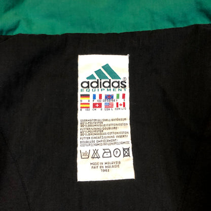 Adidas Equipment padded jacket size tag