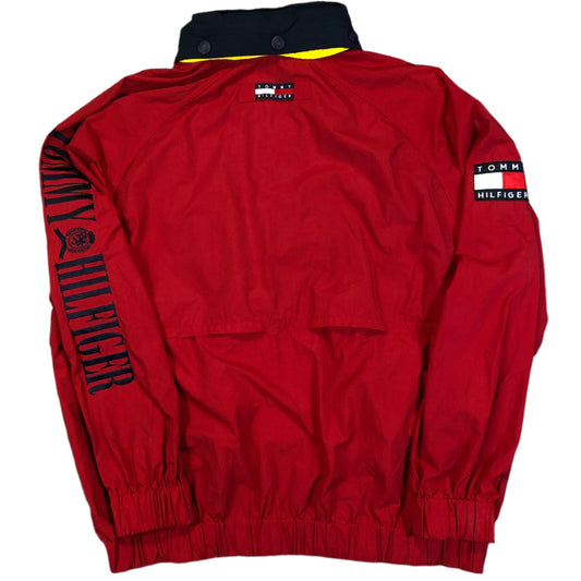 Tommy Hilfiger 1999 multicolor jacket back view