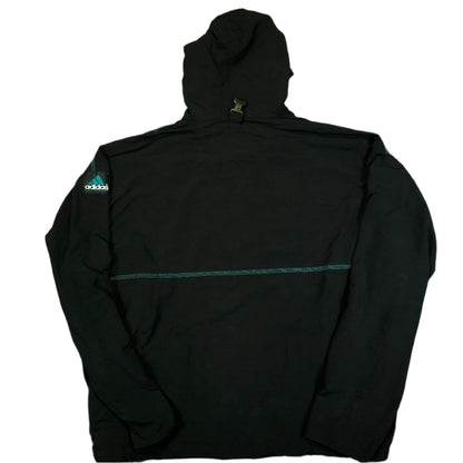 Adidas Equipment 1999 black hooded jacket back view