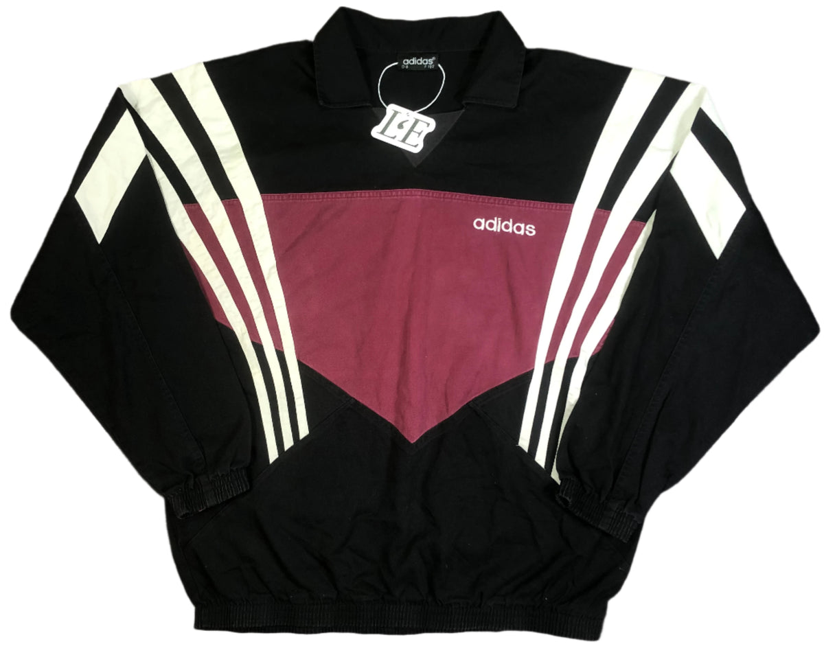 Vintage Adidas 1996 jacket — front view, Mens L
