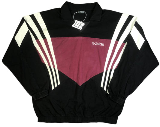 Vintage Adidas 1996 jacket — front view, Mens L