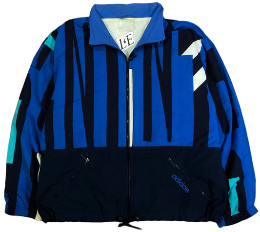 Vintage Adidas 1996 jacket — front view, Mens XL