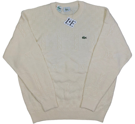 Vintage Lacoste sweater — front view, Mens L