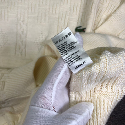 Lacoste sweater made in France tag