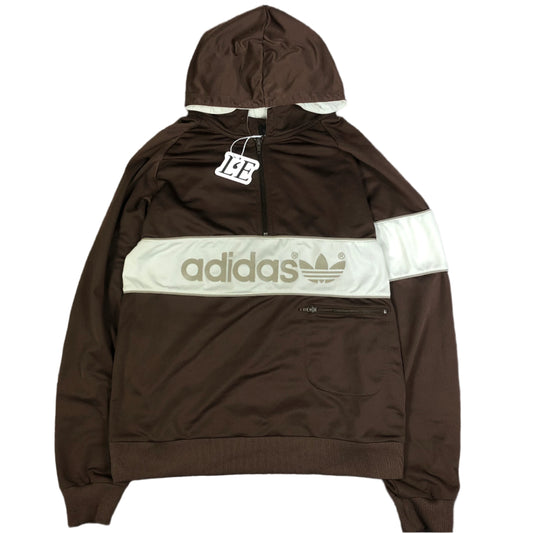Vintage 2005 Adidas hoodie — front view, Mens M
