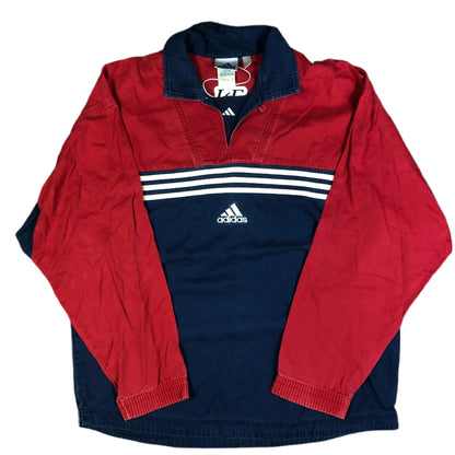 Vintage Adidas 1999 jacket — front view, Mens L
