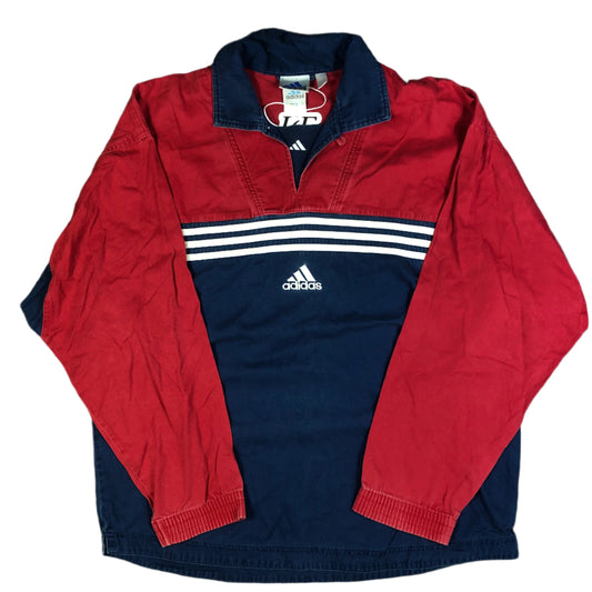 Vintage Adidas 1999 jacket — front view, Mens L