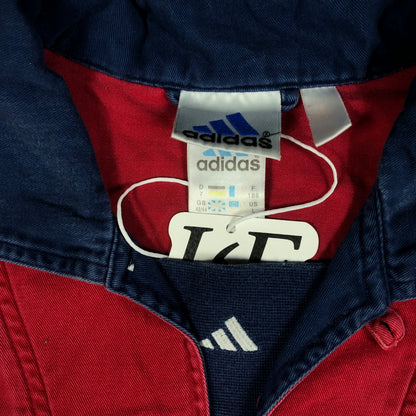 Adidas 1999 jacket logo detail