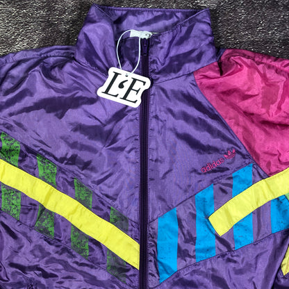 Adidas 1999 track jacket logo detail