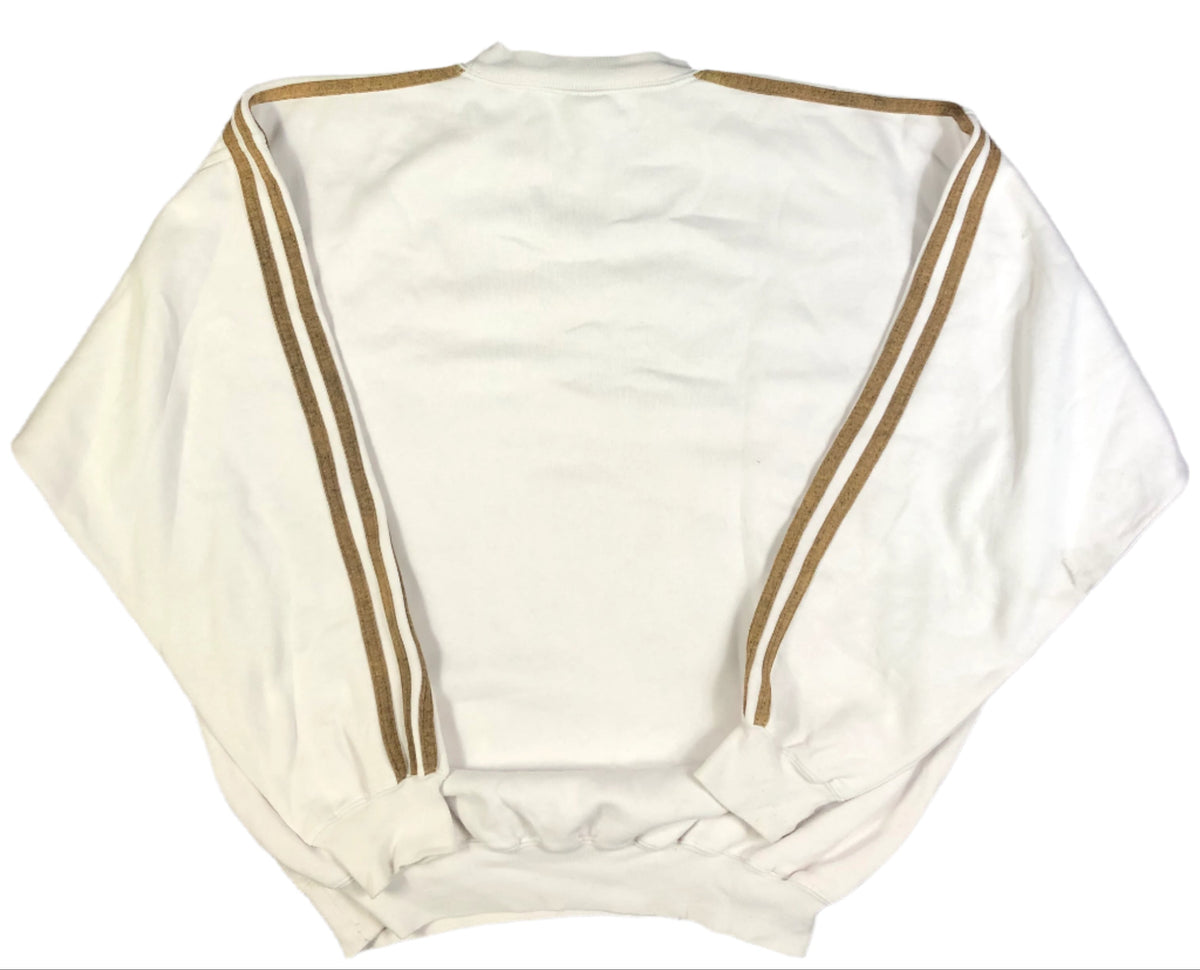 Adidas 1999 white sweatshirt back view