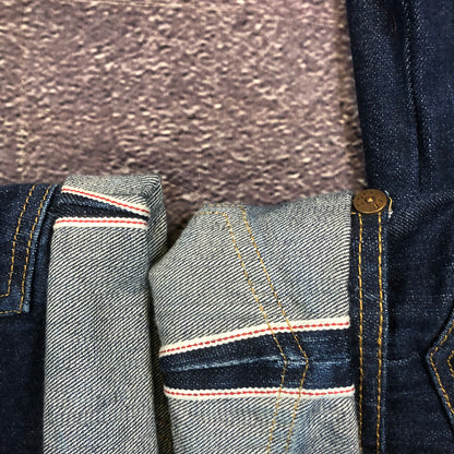 Vintage Evisu Multi Pocket Paris Selvedge Denim Jeans — Mens Size L