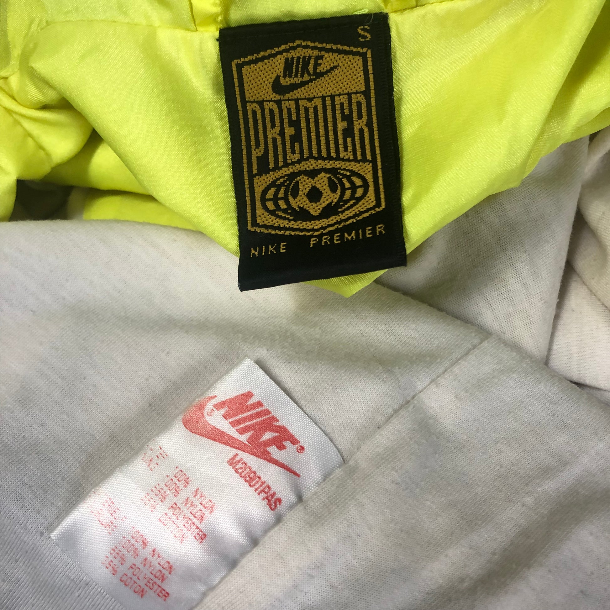 Nike Premier jacket No.2 size tag