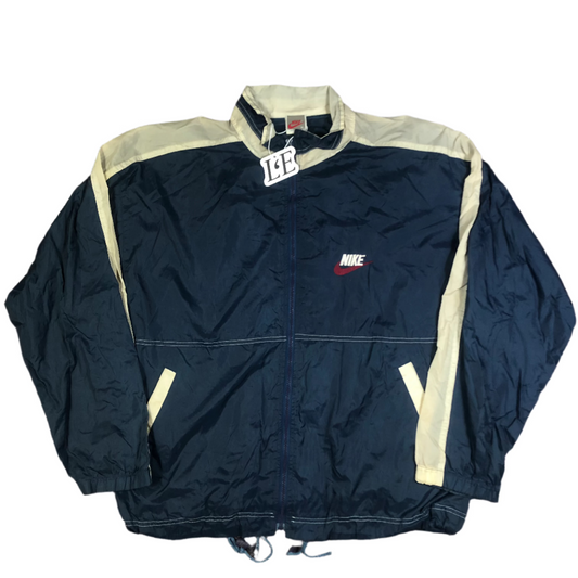 Nike big logo jacket back view