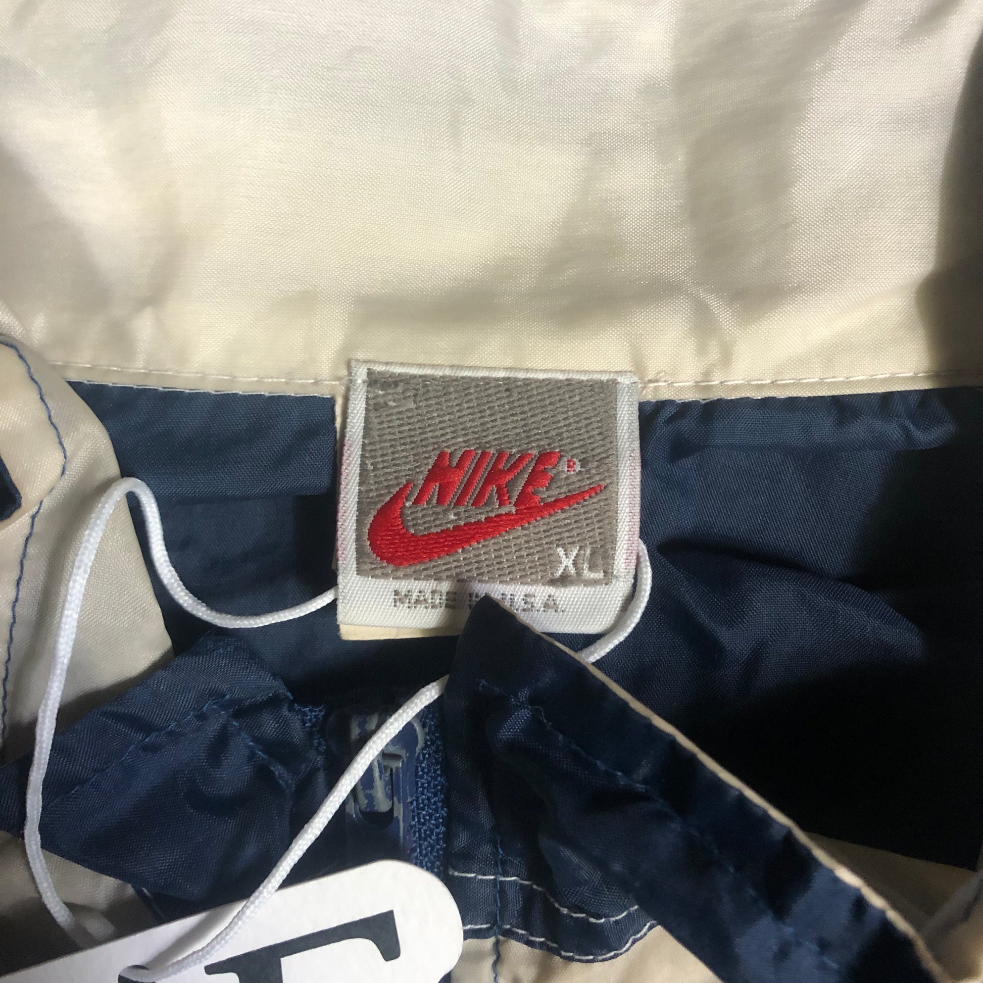 Nike big swoosh logo close-up