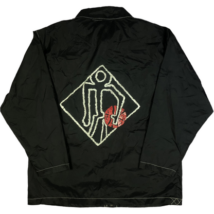 Vintage Adidas 1999 jacket — front view, Mens L