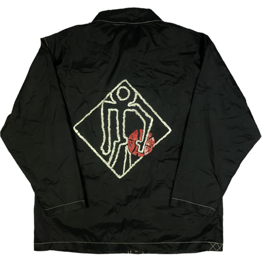 Vintage Adidas 1999 jacket — front view, Mens L