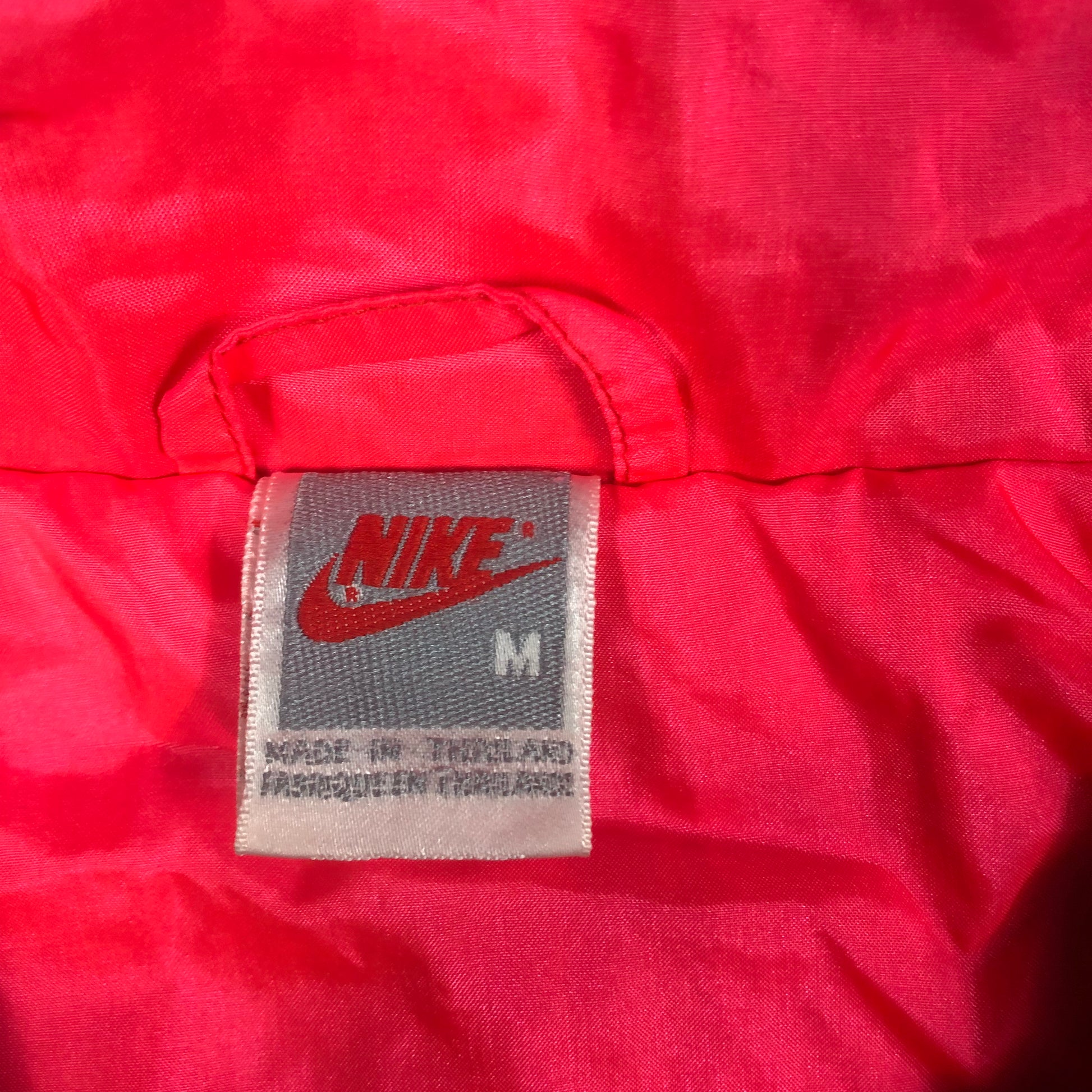 Nike swoosh logo detail