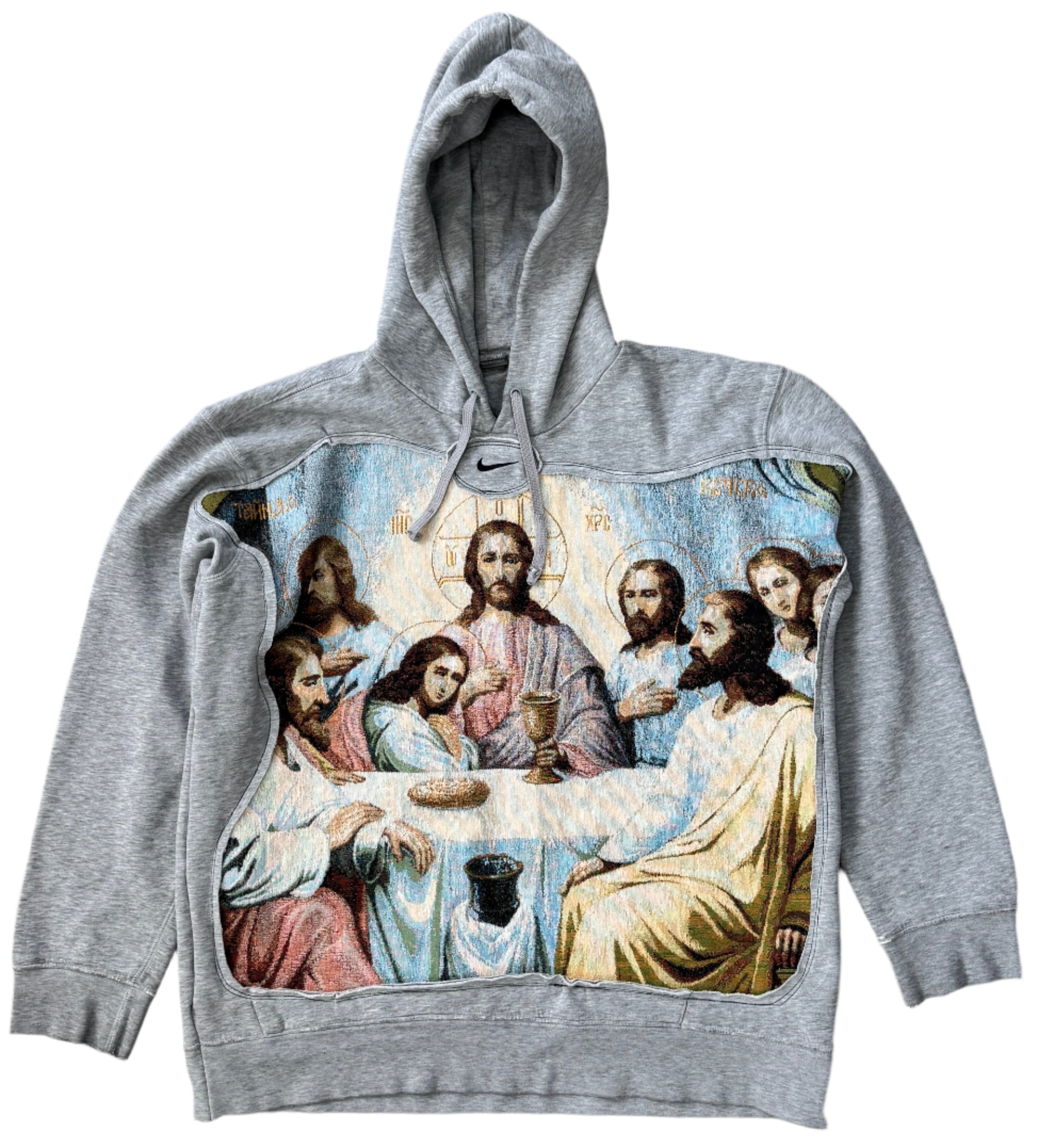 UPCYCLED Nike Vintage x Jesus Hoodie