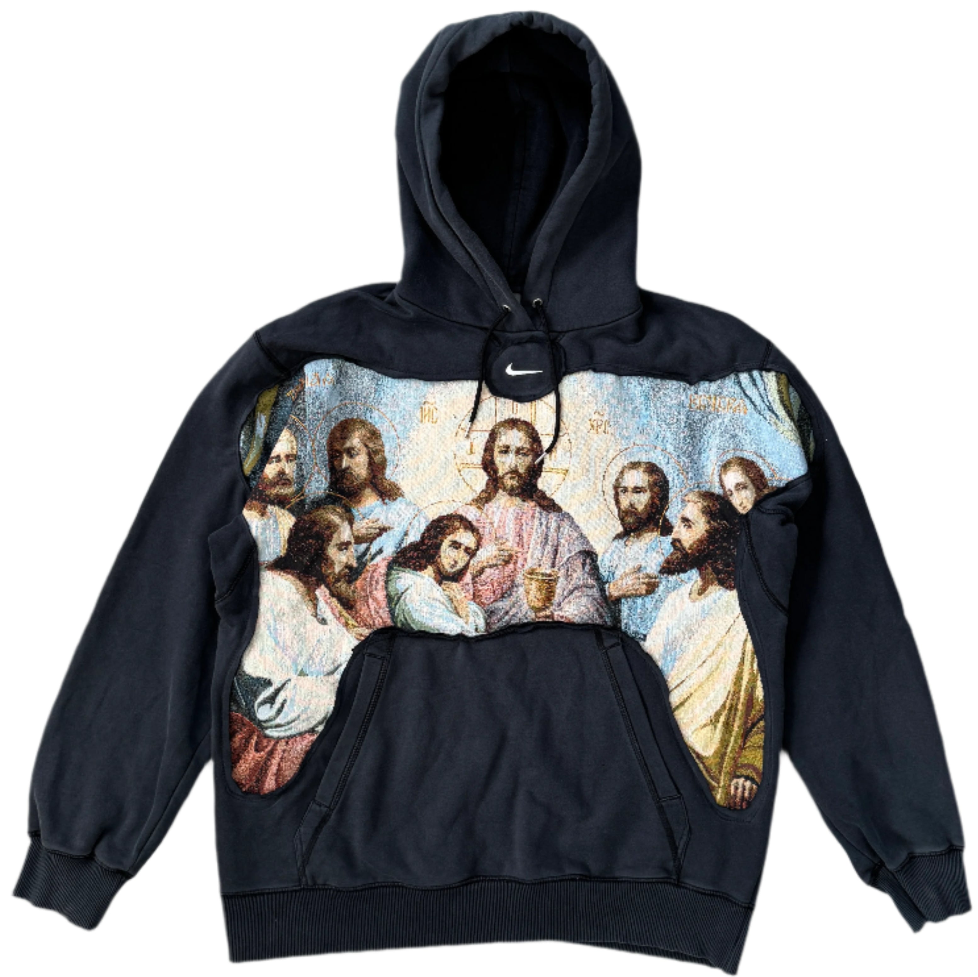 UPCYCLED Nike Vintage x Jesus Hoodie