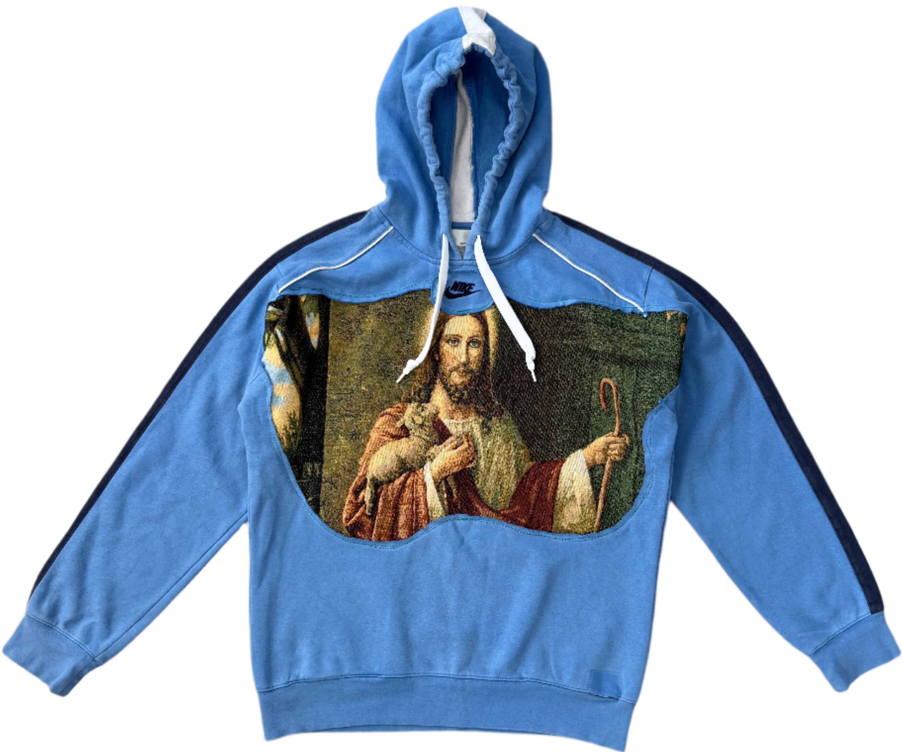 UPCYCLED Nike Vintage x Jesus Hoodie
