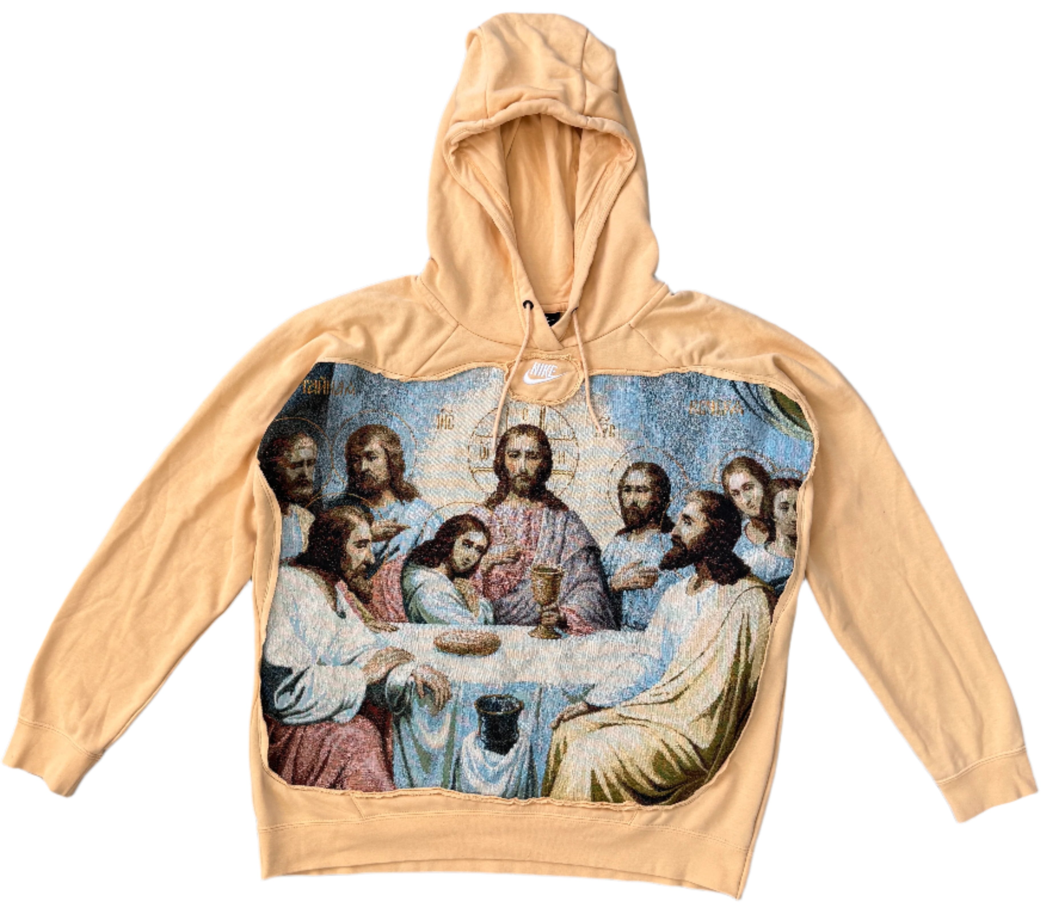 UPCYCLED Nike Vintage x Jesus Hoodie