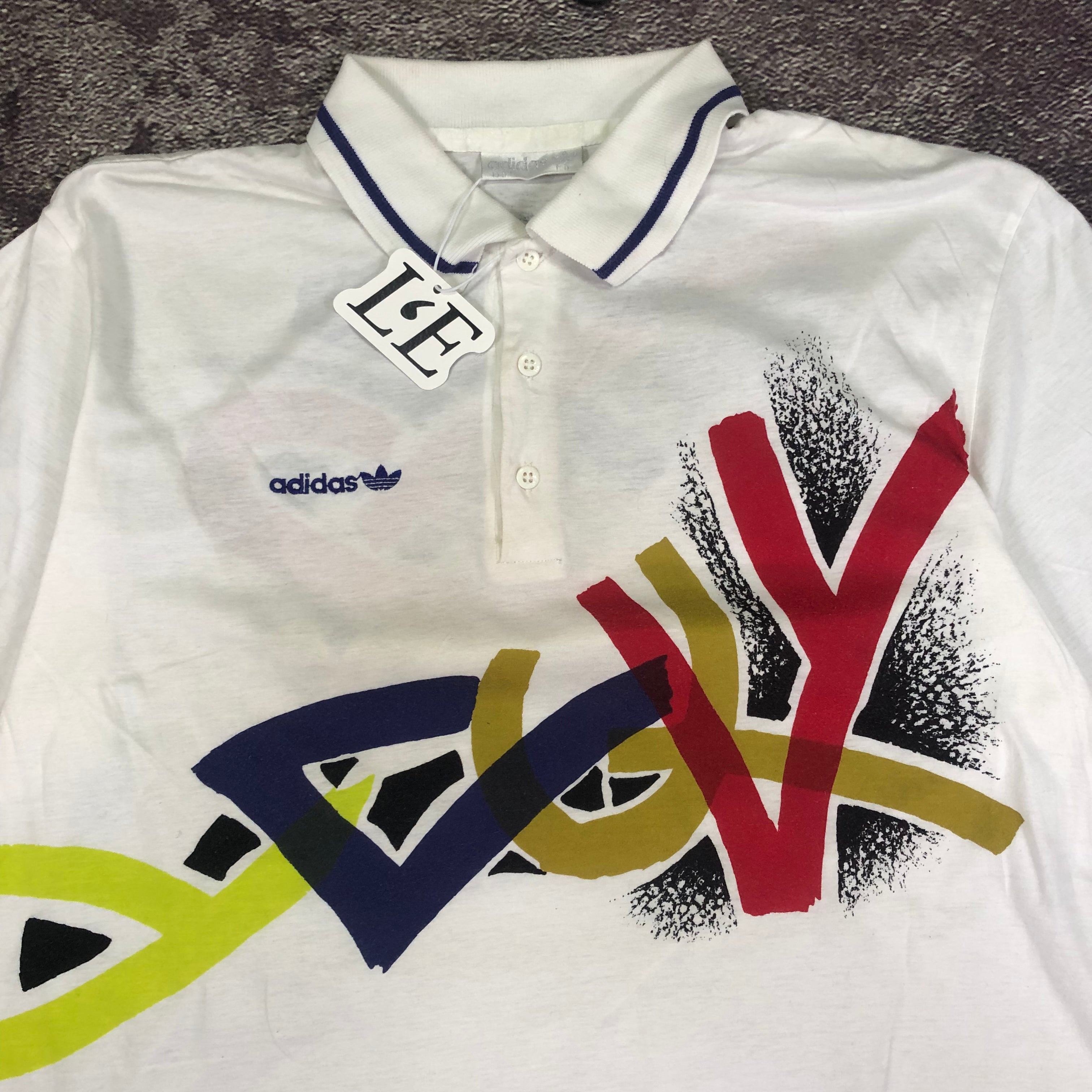 Vintage Adidas Tennis Polo Size M