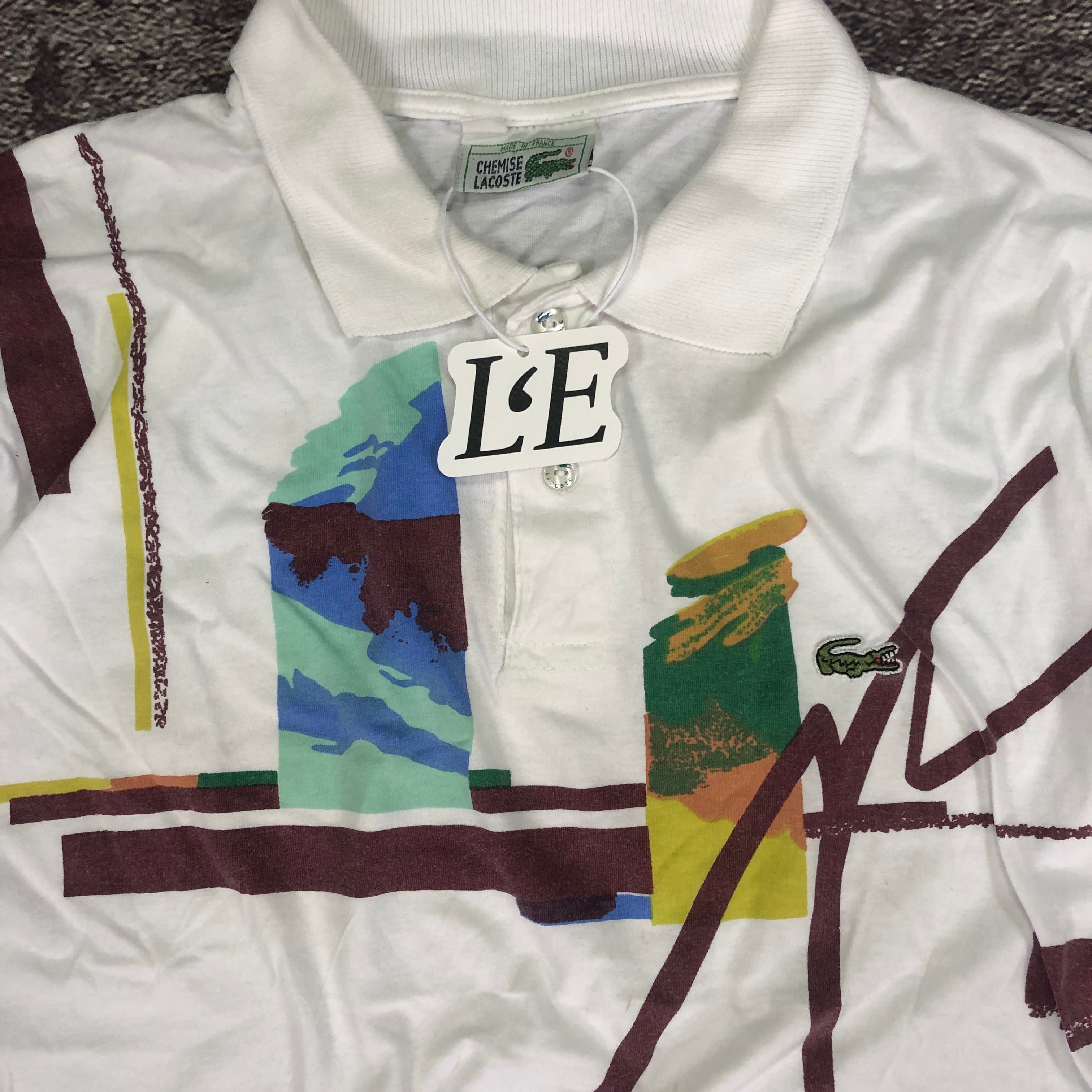 Vintage Lacoste Polo Size L